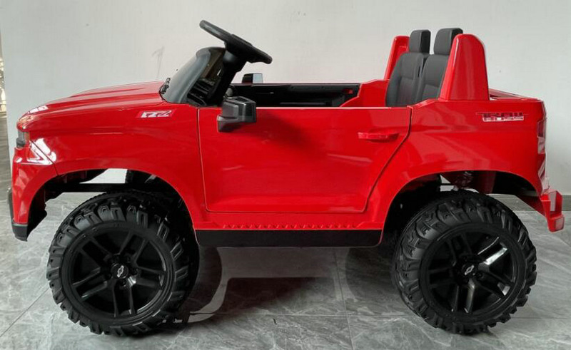 24V Battery Powered Licensed Chevrolet Silverado Kids Ride on Toy Truck Car Electric Vehicle