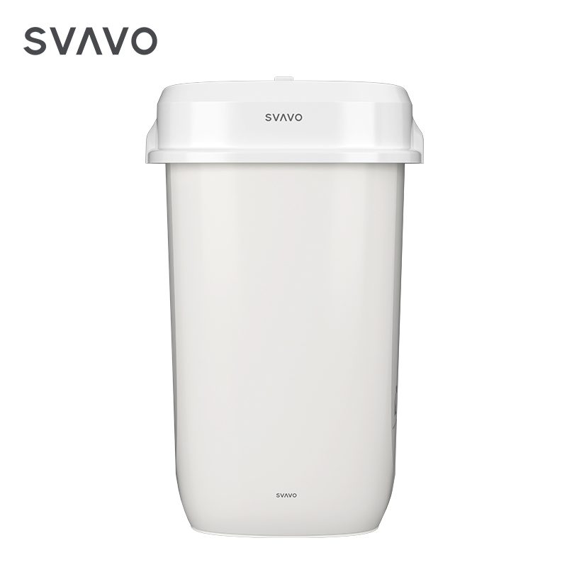 Bathroom Toilet Automatic Lady Sanitary Pad Bin Plastic Waste Bin 12L Nappy Garbage Can Baby Diaper Bucket with Lid Trash Can