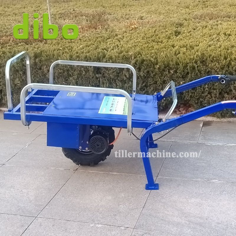 Heavy Duty Electric Push Trolley Warehouse Distribution Centers Manufacturing Facilities Industrial Settings Battery Operated Electric Platform Truck Transport