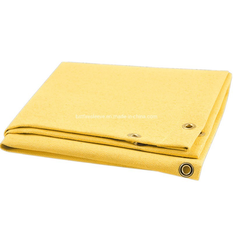 Welding Insulated Silicone Fiberglass Ebike Emergency House Electric Vehicle Retardant Suppression EV Car Resistant Proof Silica Safety Fire Blanket for Kitchen