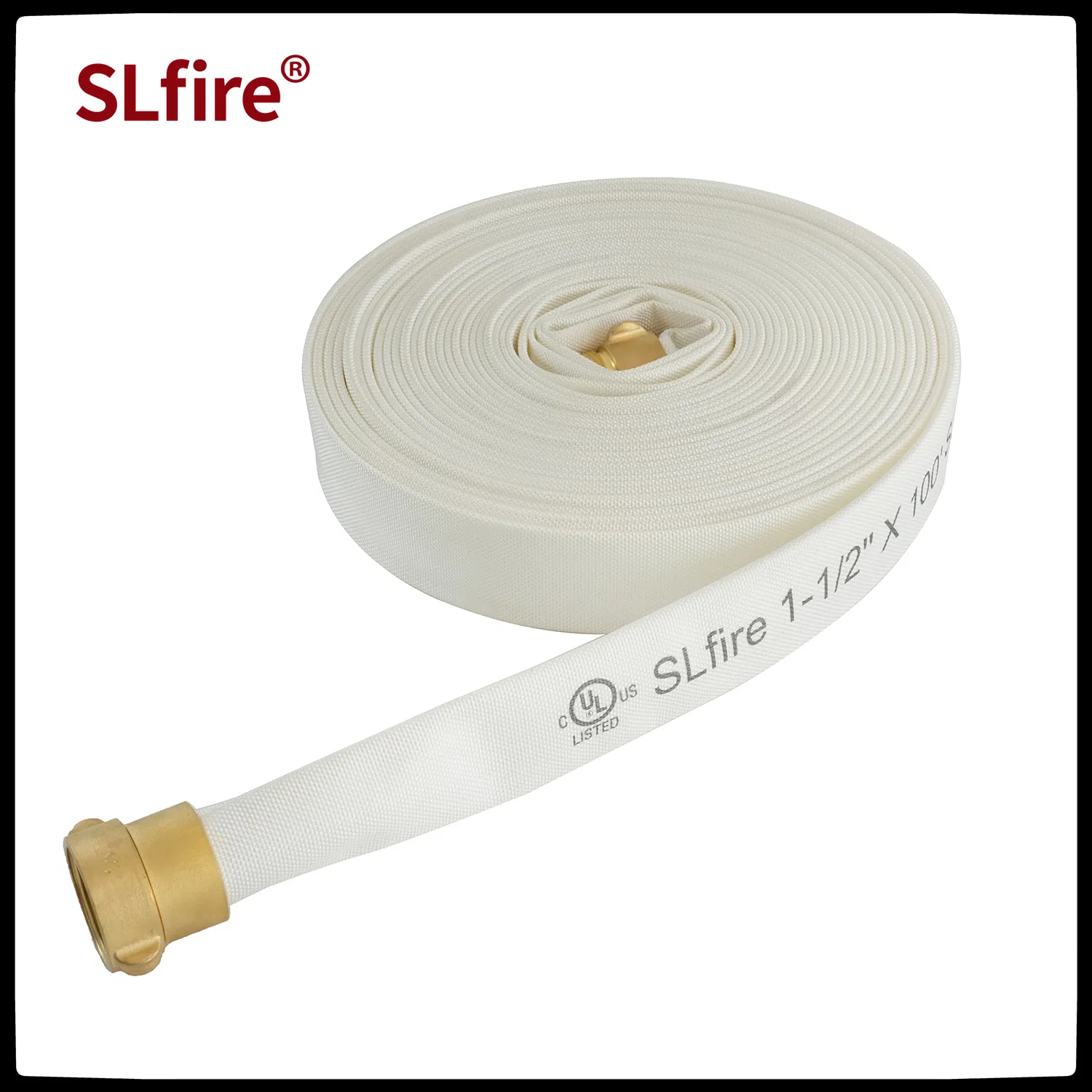 High Tenacity Silk Fire Fighting Hose, 1.5"-2.5 Inches, En14540/Med/RS/CCS