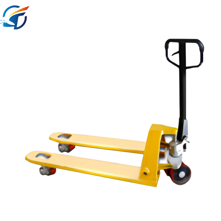 Manual Truck Forklift, Pallet Driver Push Trailer Cattle Forklift