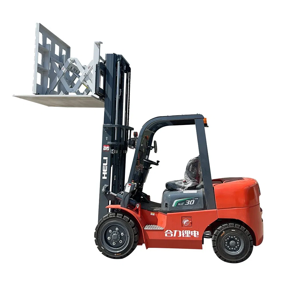 Best Selling Lithium Power Forklift Truck 1.5ton with Push and Pull Clamp