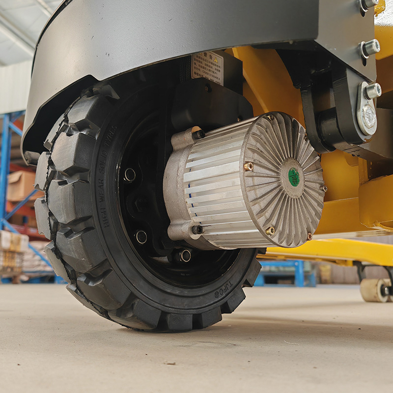 off Road 3tons Drive Assembly Multiple Battery Long Forks Electricpallet Truck