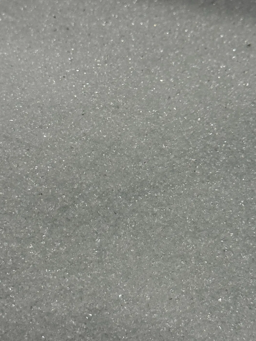 White Glass Sand After Color Selection