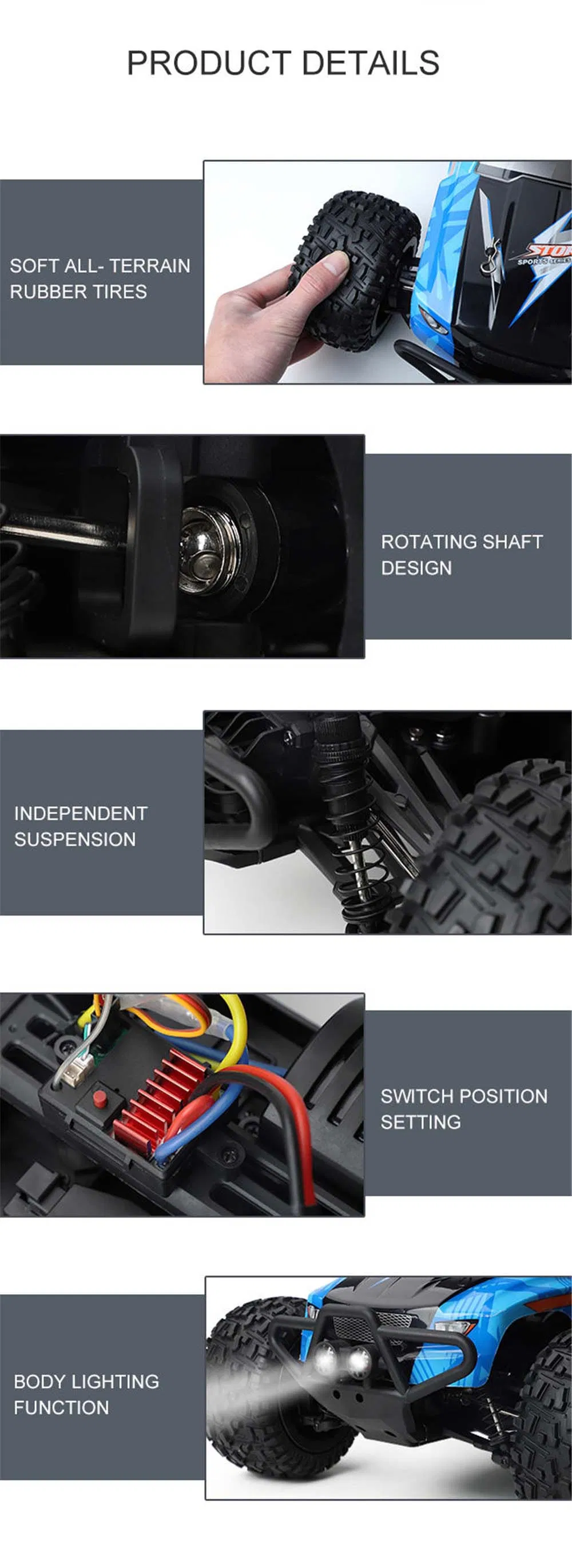 RC Pickup Truck View 3