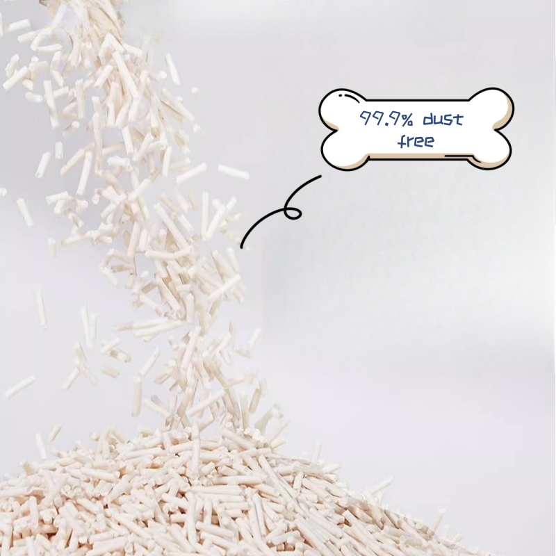 Wholesale Cat Litter Factory OEM Bsc Customized Logo Feline Fresh Clumping Low Tracking Tofu Cat Litter Sand