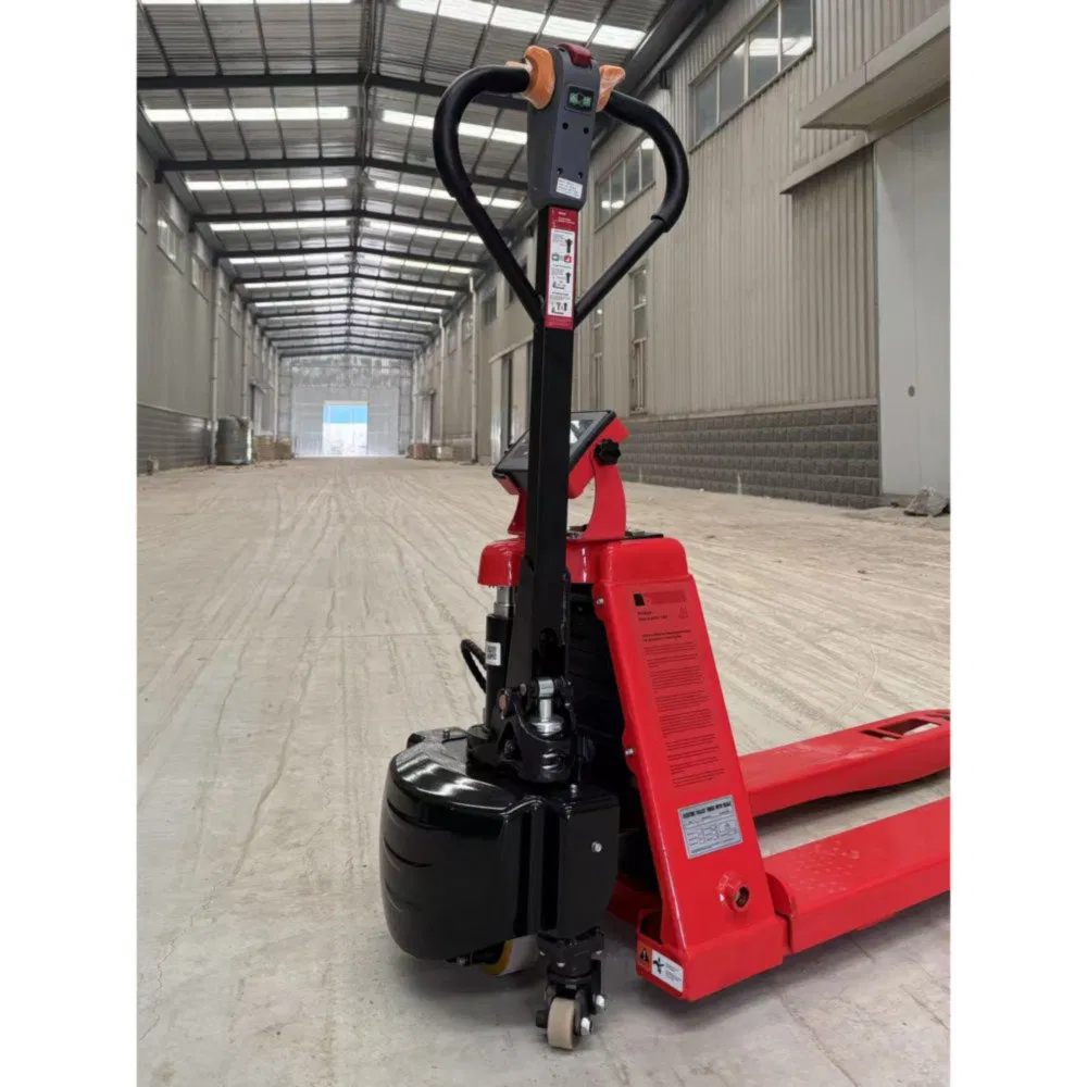 Quiet Operation Indoor Electric Battery Stacker Pallet Forklift Truck for Supermarket Warehouse