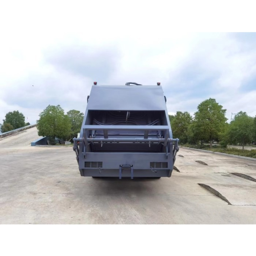 China Made 14 Cubic Meter Garbage Truck with Push Compactor