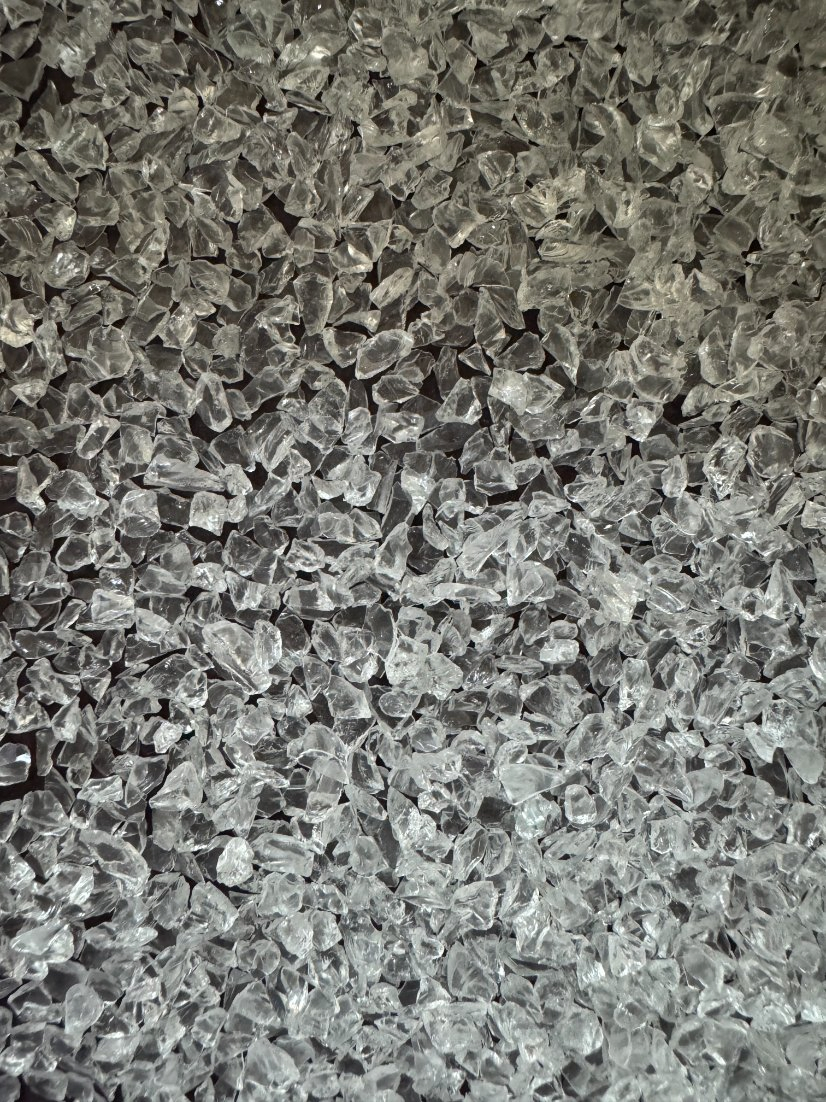 White Glass Sand 6-8mesh