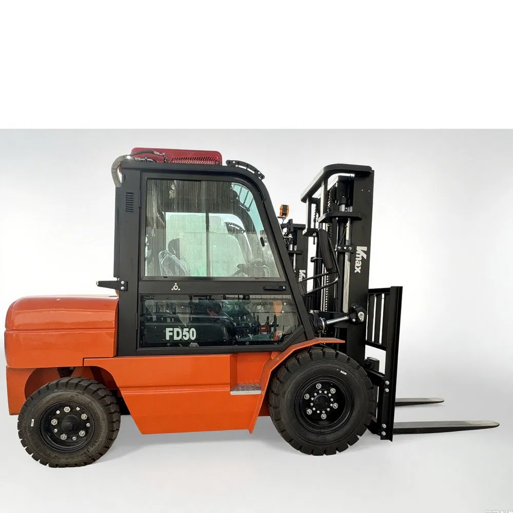 3ton Diesel Forklift Truck Tier 4 Engine 5m Lift Height 8hr Runtime CE Certified for Indoor/Outdoor Use