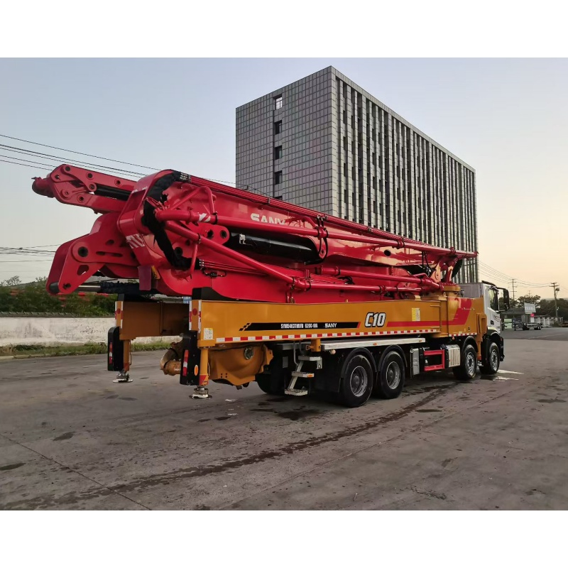 2019 Sanyy Diesel Power Concrete Pump Truck Used for Building Construction with Upper Assembly Brand Chassis 63m