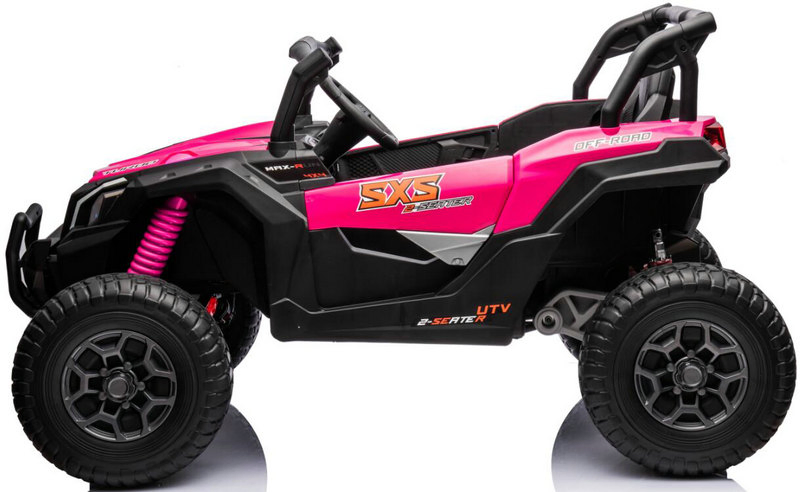 4X4 UTV 24V 2-Seater Electric Car for Big Kids Electric Ride on Toy Truck 4WD EVA Tires Wheels &amp; Real Suspension System
