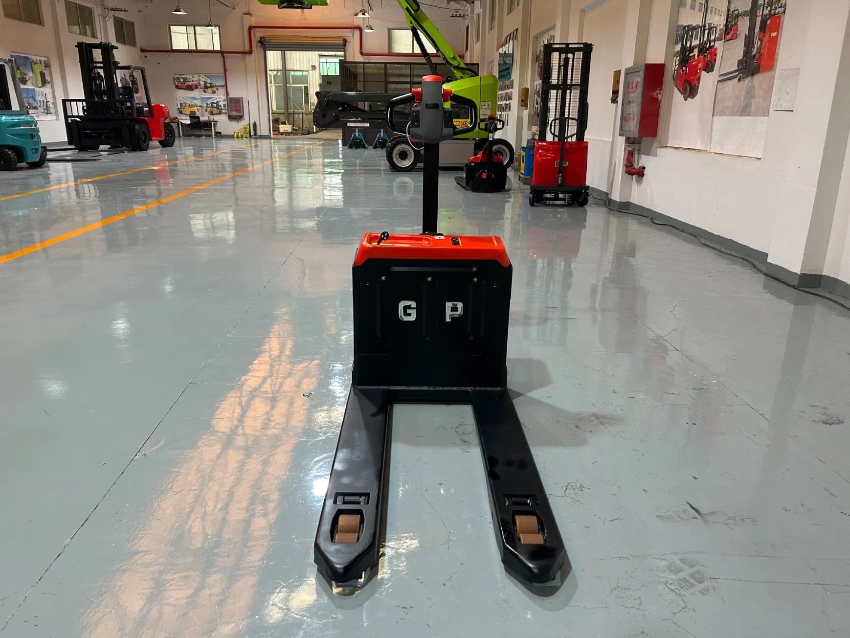 Fashion and Electric Walking Type 3t Electric Pallet Truck with Good Price Indoor