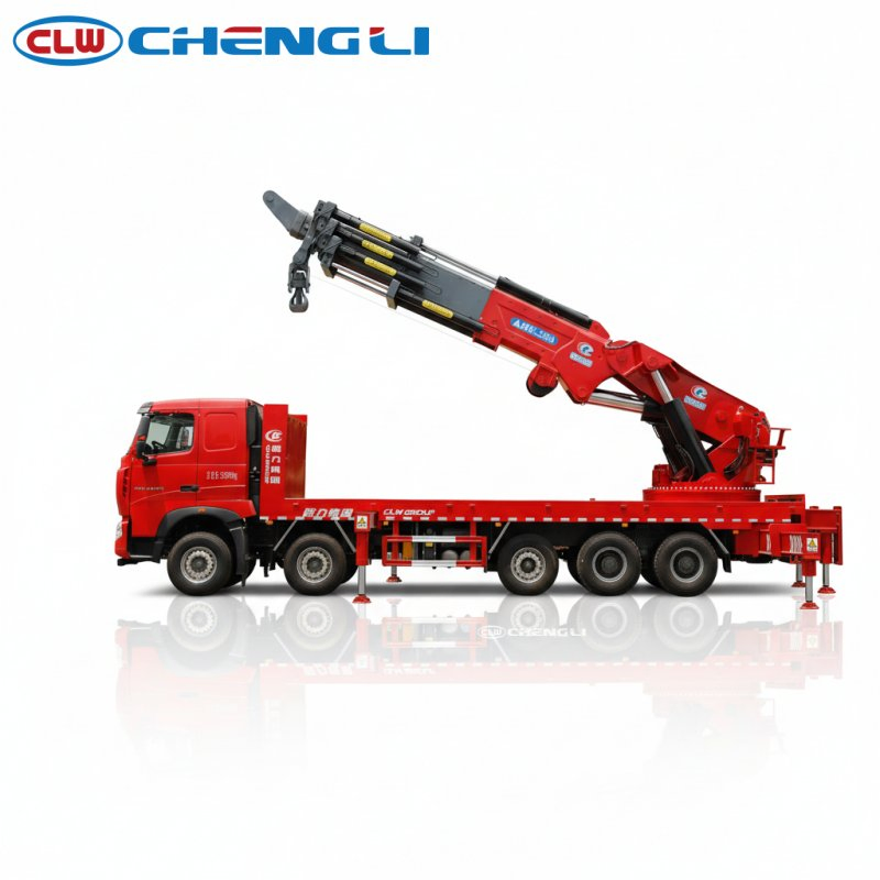 HOWO Hoisting Monster Heavy-Duty 100 Tons Crane Truck Construction &amp; Heavy Logistic Best Buy