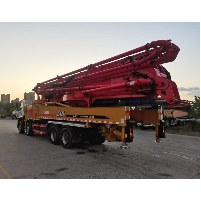 2019 Sanyy Diesel Power Concrete Pump Truck Used for Building Construction with Upper Assembly Brand Chassis 63m