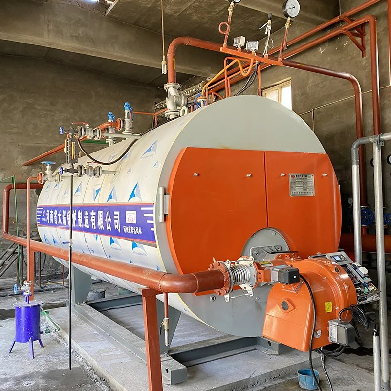 Industrial Fire Tube Gas Boiler 1 2 3 4 5 6 7 8 9 10 Ton for Food Textiles Chemicals Industries China Factory Steam Boiler