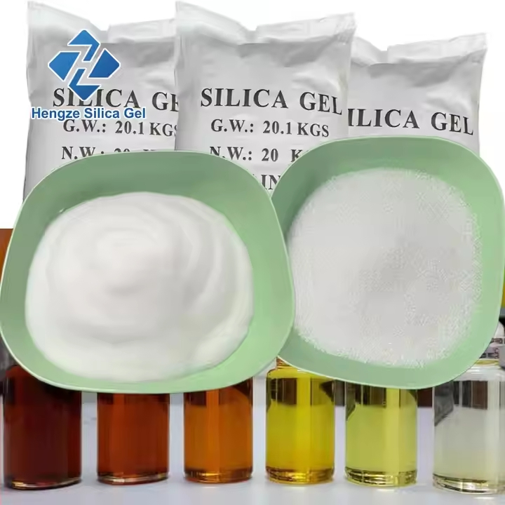 Smell Remove Clean Used Waste Diesel Oil Bleaching Decoloring Silica Gel Catalyst Decoloring Silica Sand