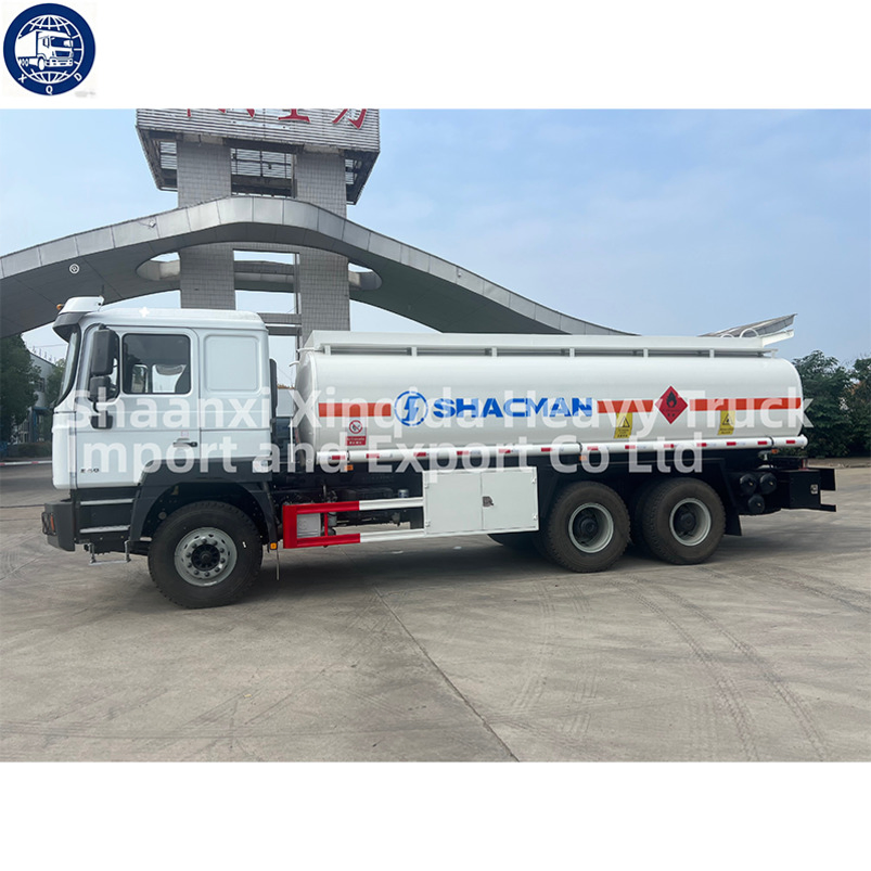 Customizable Extended Cab Hydraulic Suspension Design Shacman F3000 6X4 Oil Tank Truck