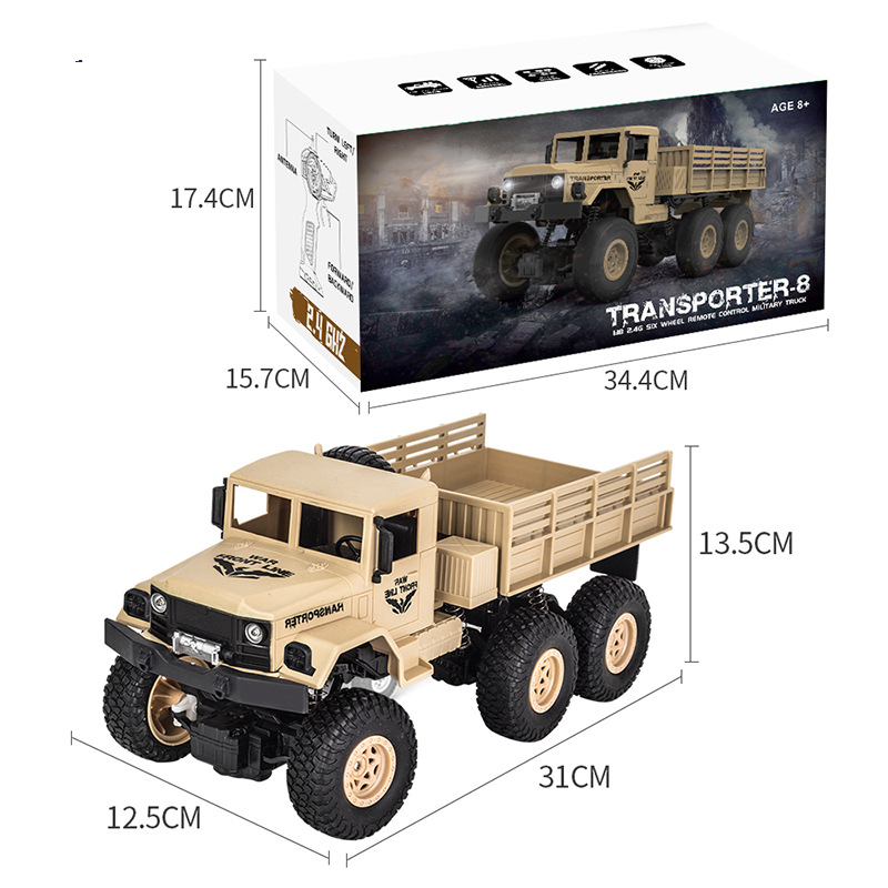RC Truck with Rechargeable Battery RC Toy Construction Truck for All Adults and Kids
