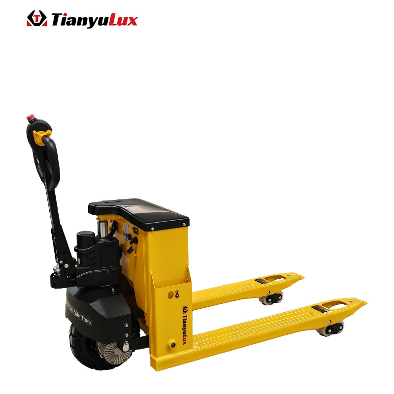 off Road 3tons Drive Assembly Multiple Battery Long Forks Electricpallet Truck