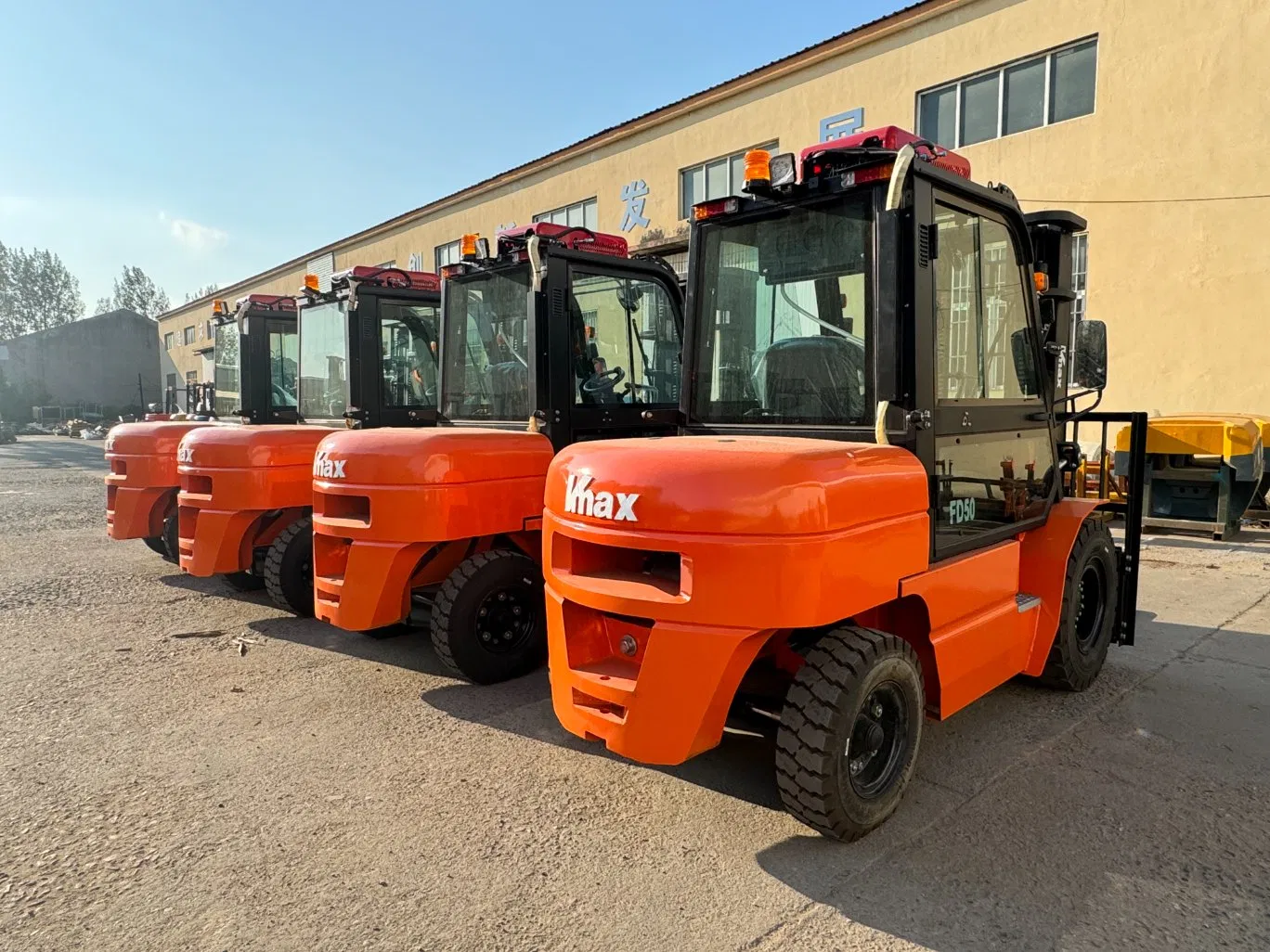 3ton Diesel Forklift Truck Tier 4 Engine 5m Lift Height 8hr Runtime CE Certified for Indoor/Outdoor Use