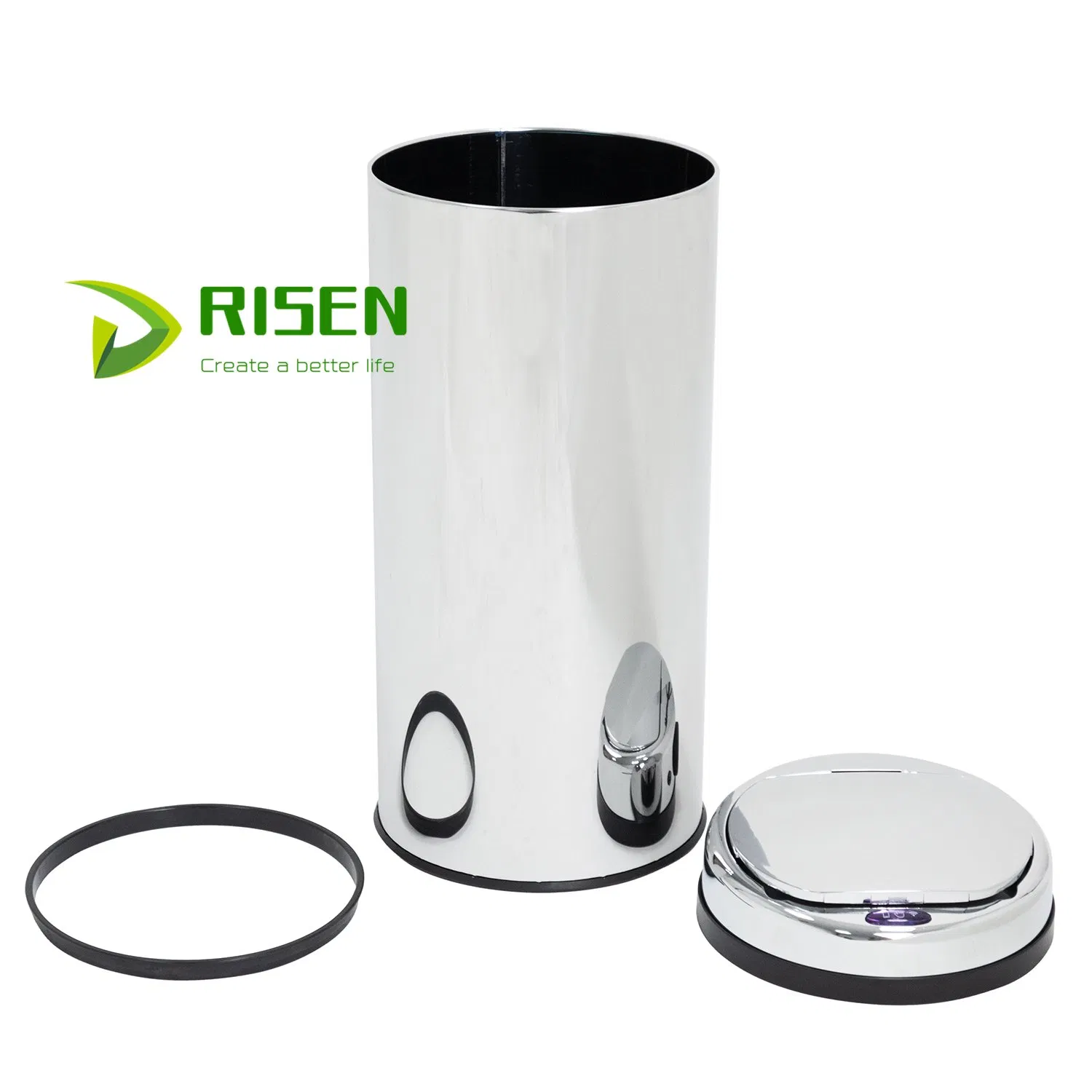 Automatic Infrared Sensor Garbage Waste Bin 30L/42L/50L Stainless Steel Lid Open Automaticly Motion Trash Can