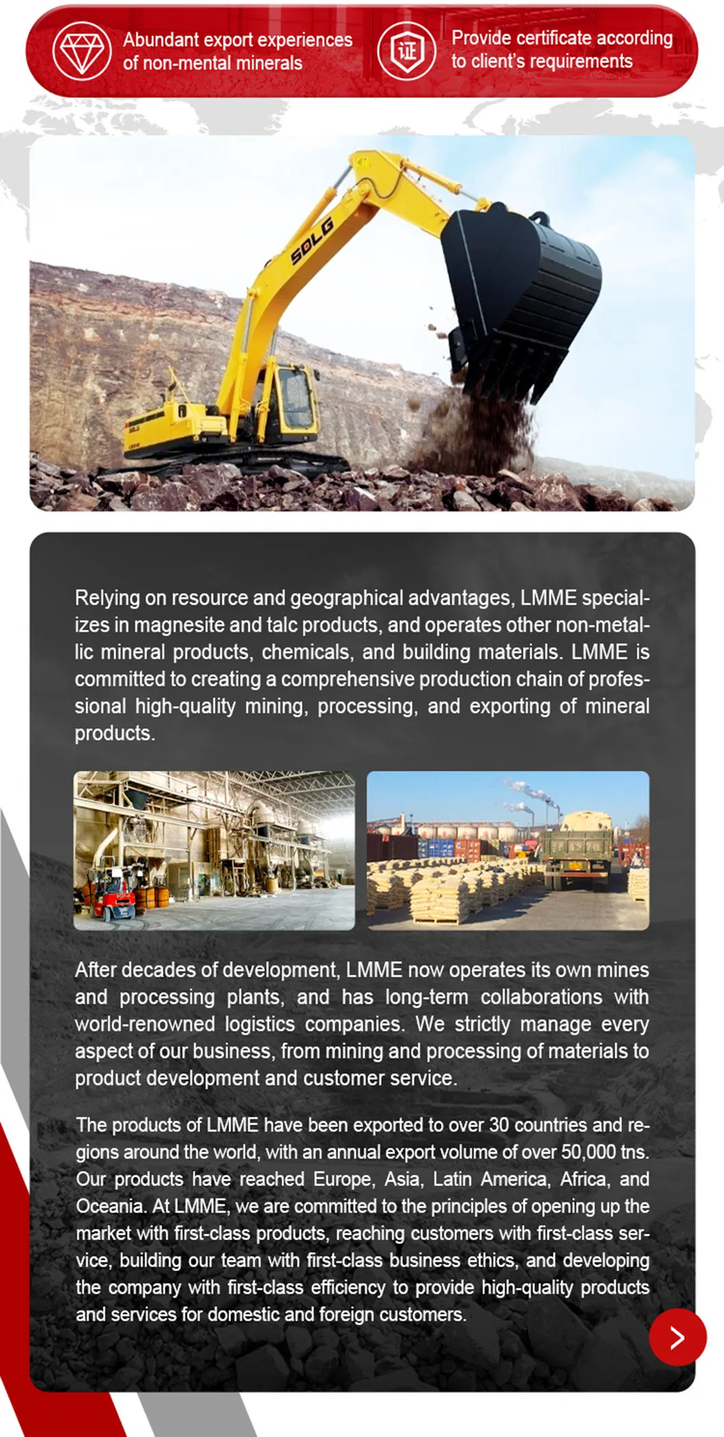 Silica Sand Production