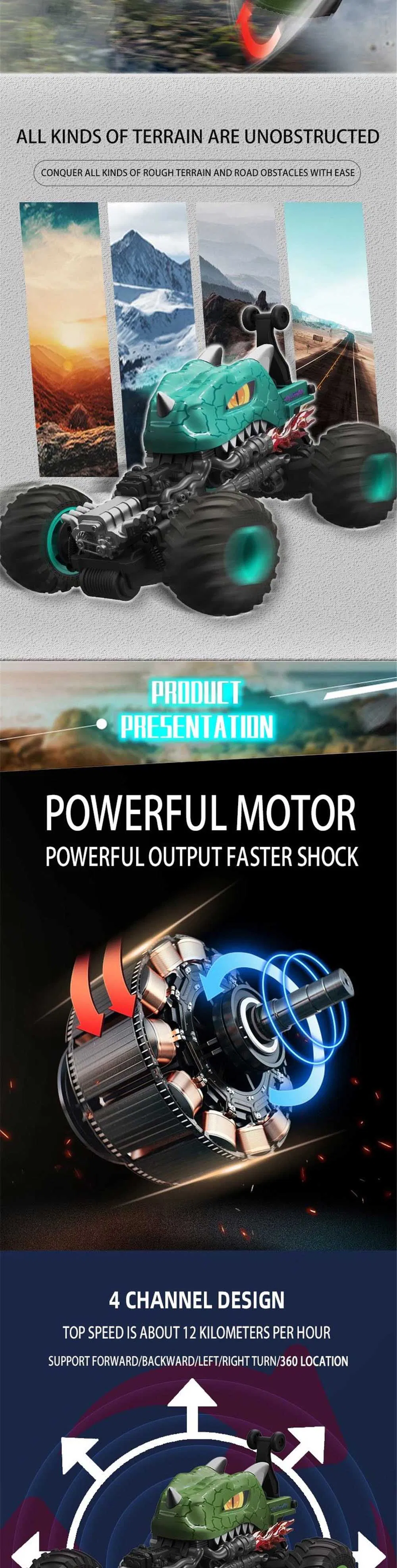 RC Stunt Car Detail 2