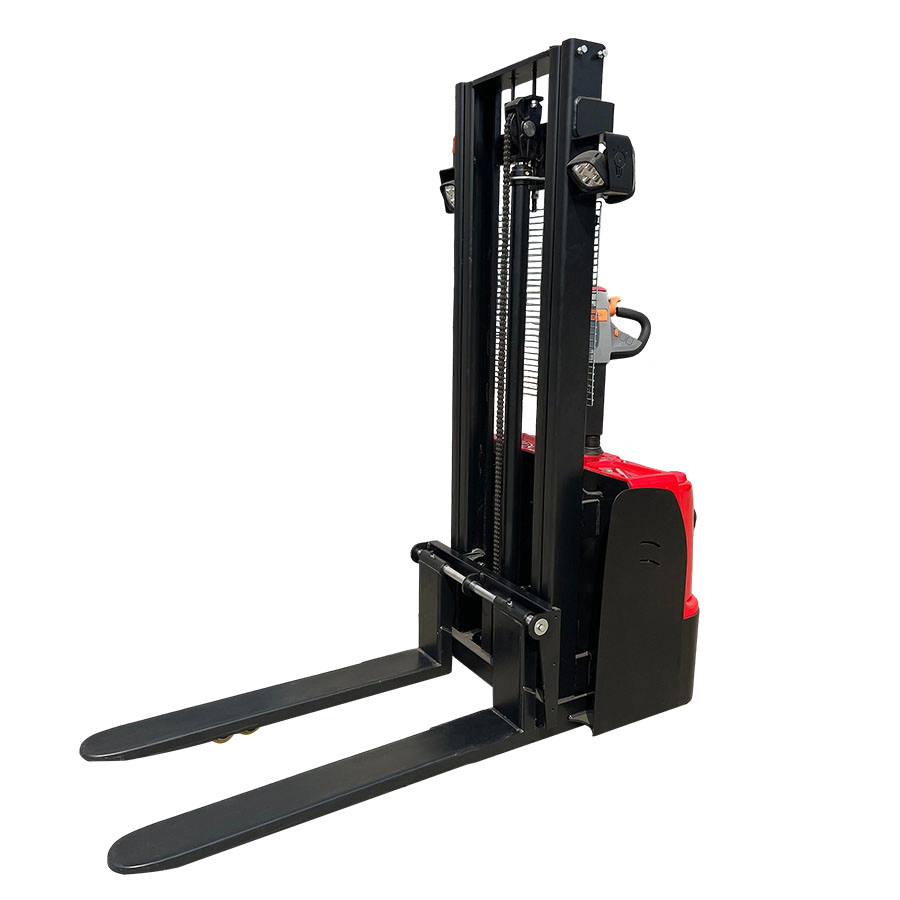 Efficient Long Battery Life Low Noise Smooth Control Indoor Material Handling Stand-on Reach Truck