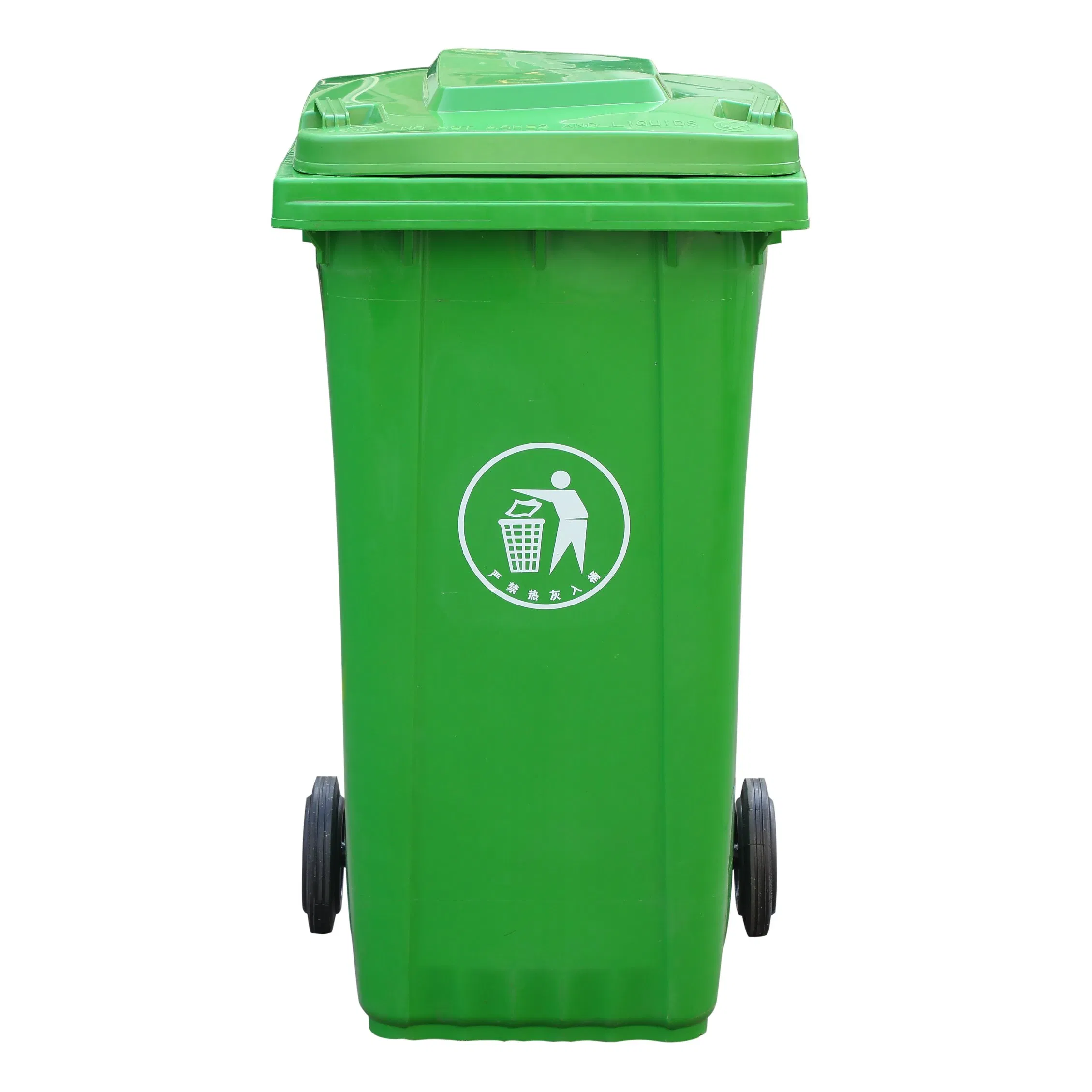 100L 120L 240L 360L Customize Color Large Outdoor Public HDPE Recycle Dustbin Pedal Plastic Garbage