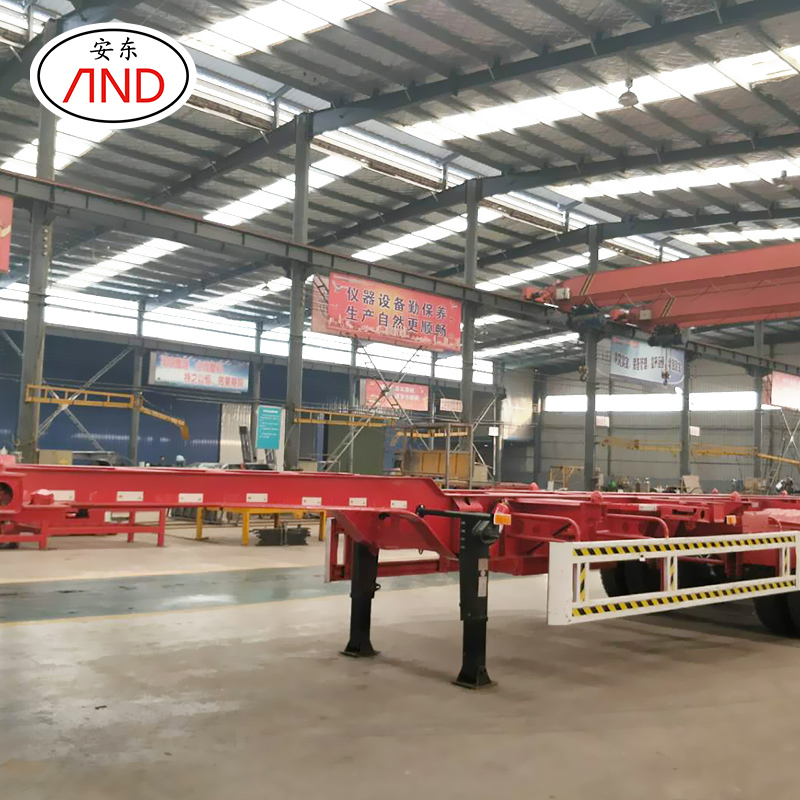 Customizable Three Axle Air Suspension Skeleton Car Transport Truck Truck-Trailer Lorry Truck