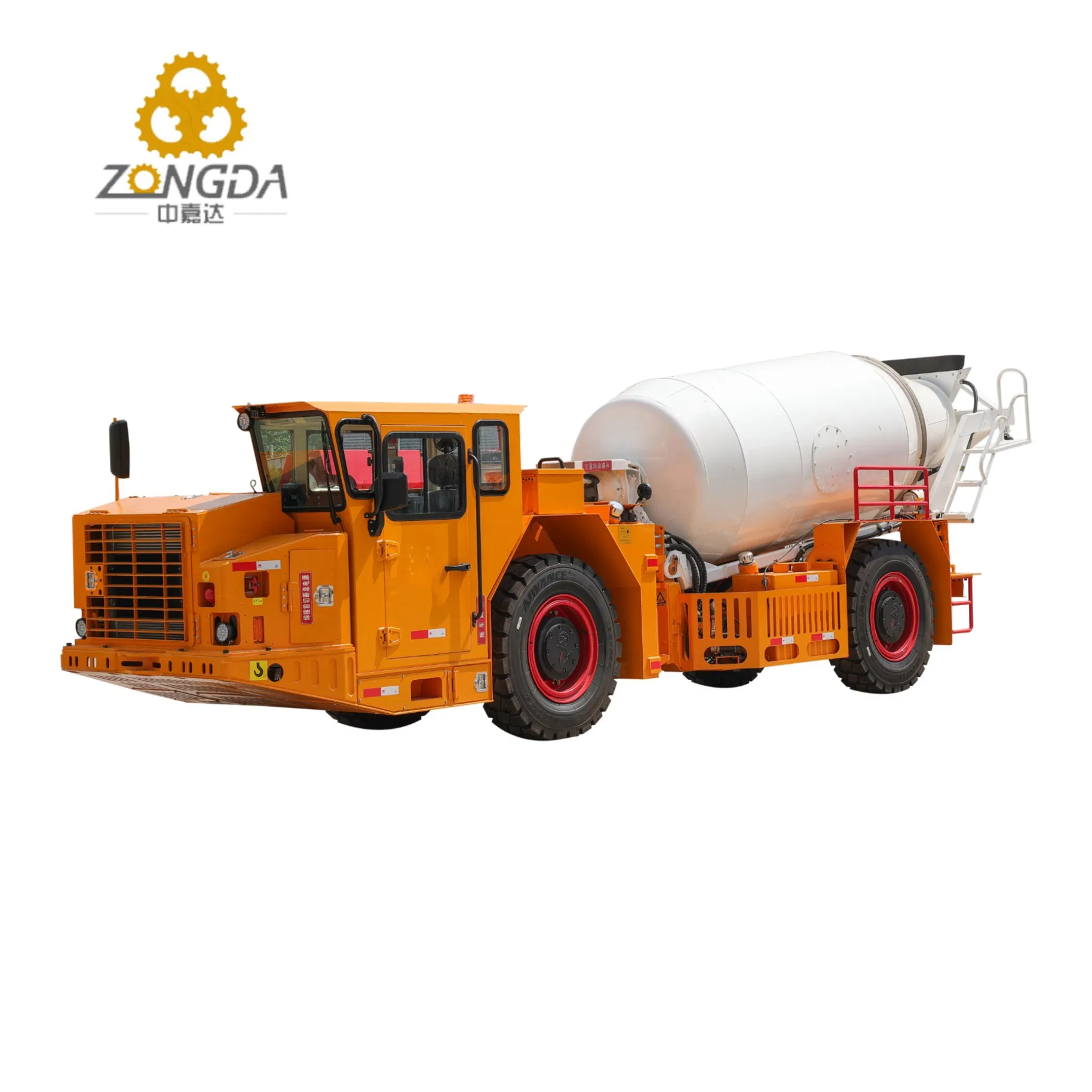 Mining Conveyor Underground Concrete Mixer Truck 5m³ Carbon Steel Customizable