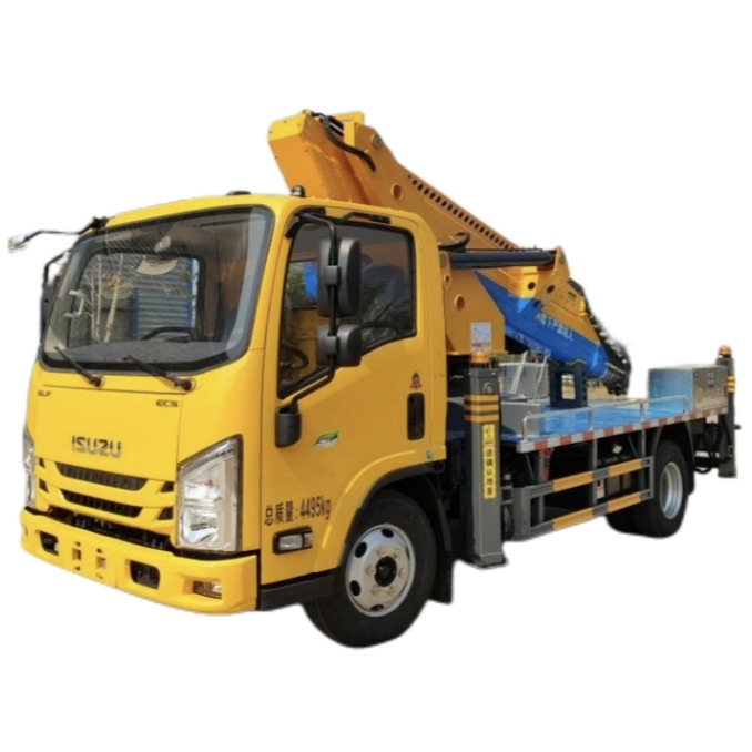 1suzi 4X2 Aerial Work Platform Truck for Indoor Facility Renovation