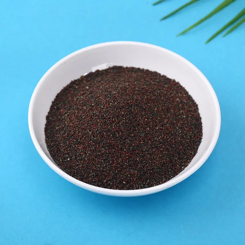 Garnet Sand for Sandblasting Cutting and Abrasive Applications Superabrasive Blast Media in Grit Shape