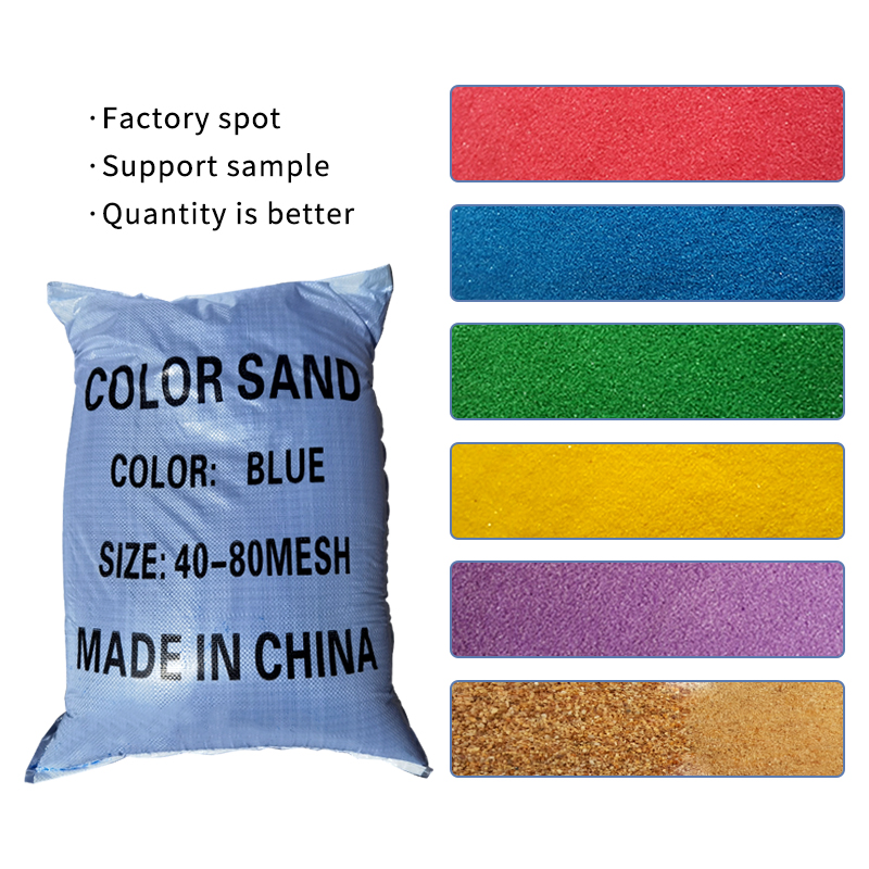 Manufacturer Price Natural Color Sand