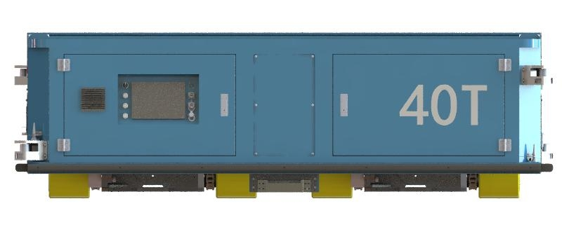 Indoor Flatbed Truck Battery Transfer Cart Motorized Transfer Cart Agv