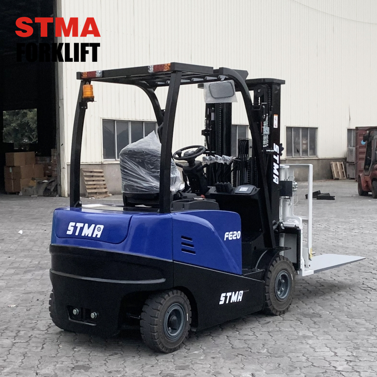 2tonne Lead Acid Electric Forklift Truck with Push/Pull Attachment