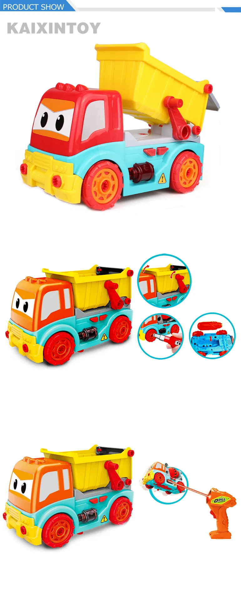 Kids Toy Vehicle DIY STEM Educational Toys