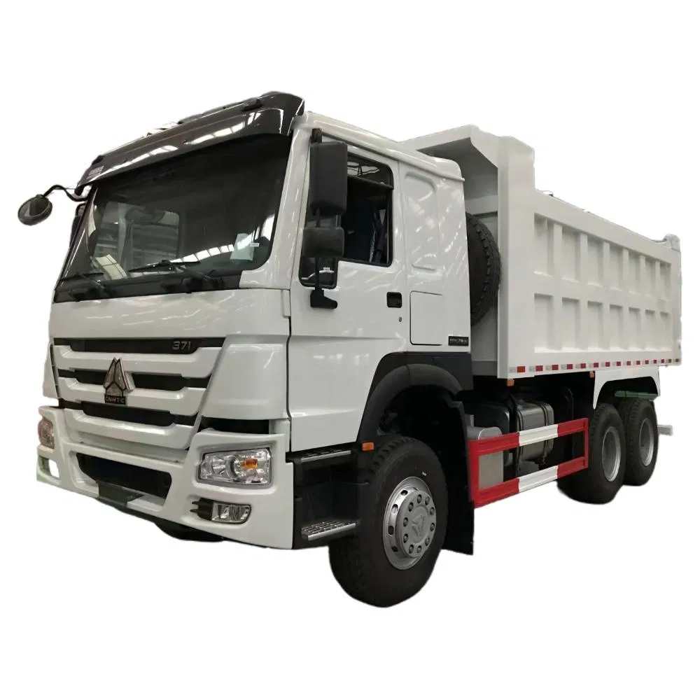 Customizable Heavy-Duty Used Dump Truck with New Hw76 Cab