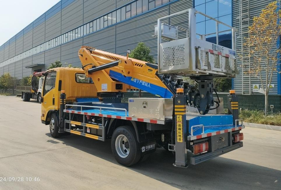 1suzi 4X2 Aerial Work Platform Truck for Indoor Facility Renovation