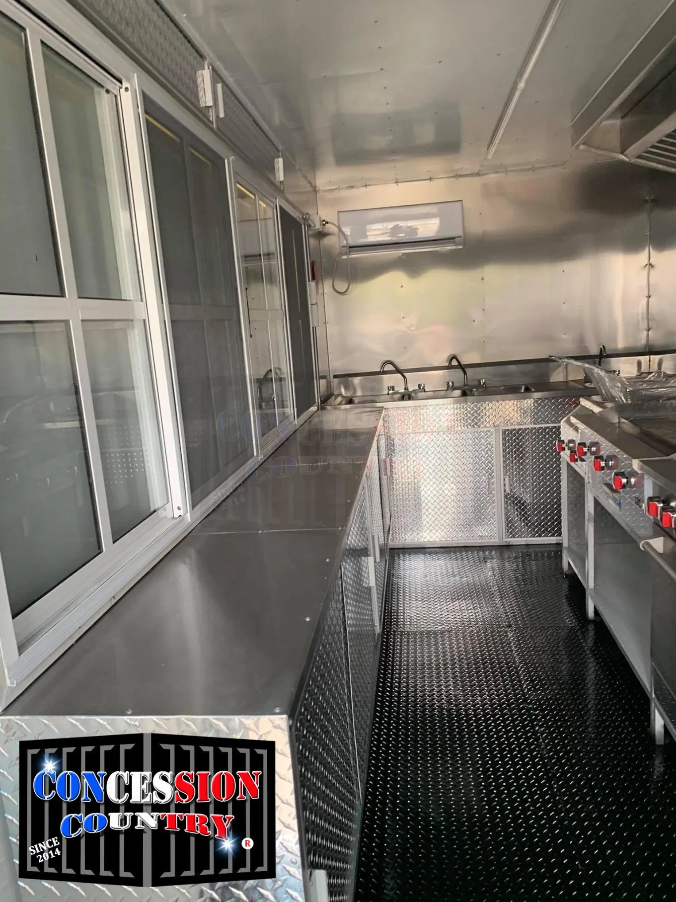 ISO Certificate Custom Fiberglass Push Ice Cream Truck Factory From China