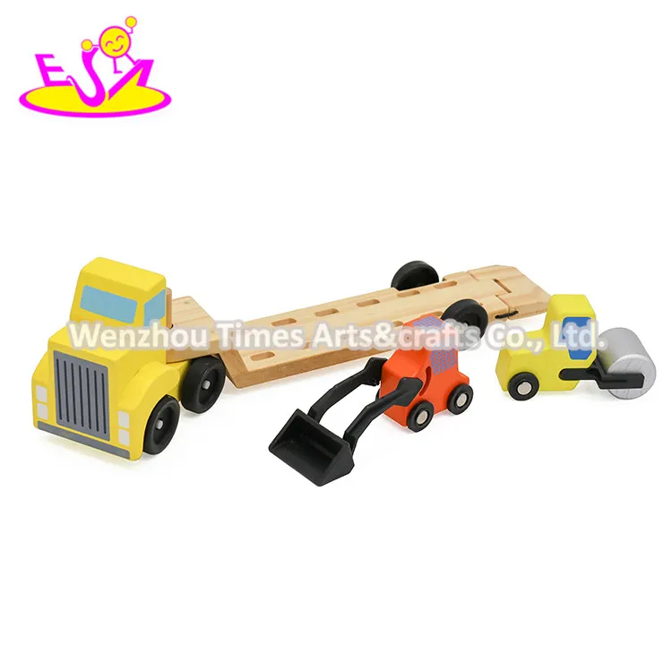 Wooden Toy Car Transporter 2