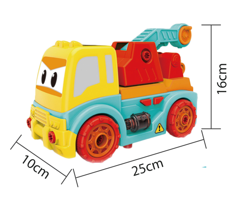 DIY Take Apart Toy Truck Boys Stem Toy Plastic RC Kid Toy Truck