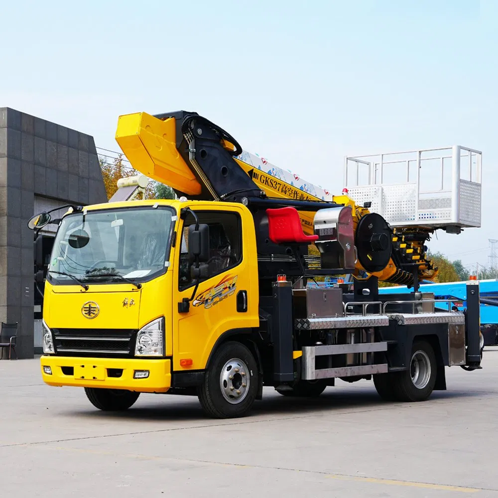 Hot Trend Direct From China Manufacturer 37-Meter Lifting Platform Truck - Global Export Customizable Configurations Available Cost Price