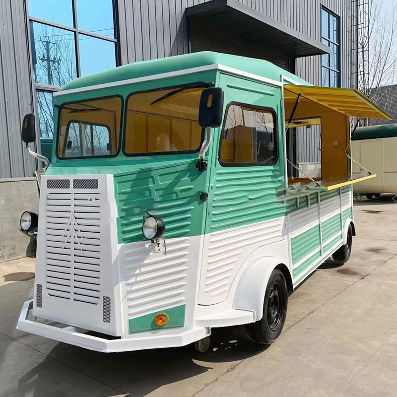 Made in China Mobile Electric Ice Cream Food Truck Fully Kitchen Equipped Restaurant for USA