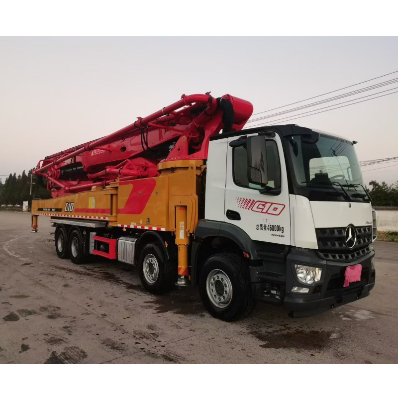 2019 Sanyy Diesel Power Concrete Pump Truck Used for Building Construction with Upper Assembly Brand Chassis 63m