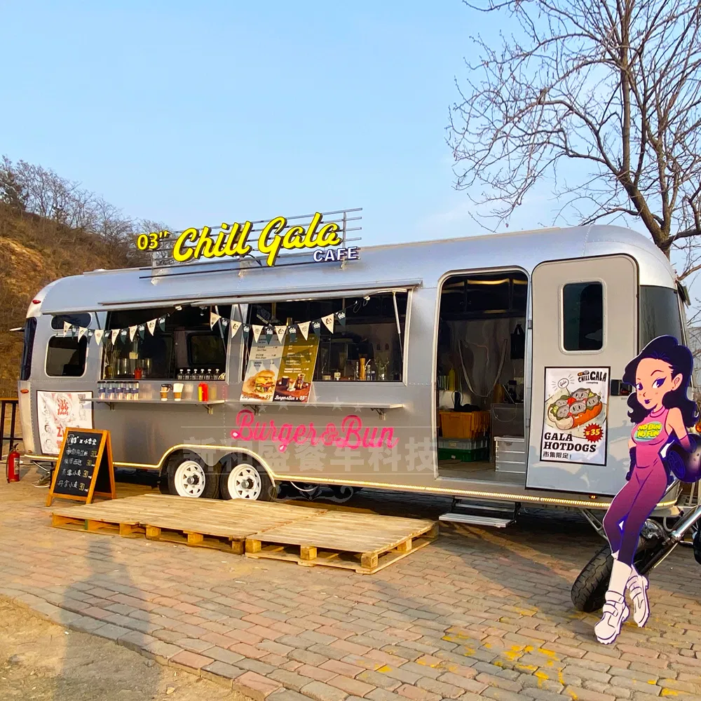 Electric Mobile Ice Cream Food Trailer 1