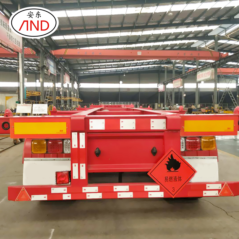 Customizable Three Axle Air Suspension Skeleton Car Transport Truck Truck-Trailer Lorry Truck