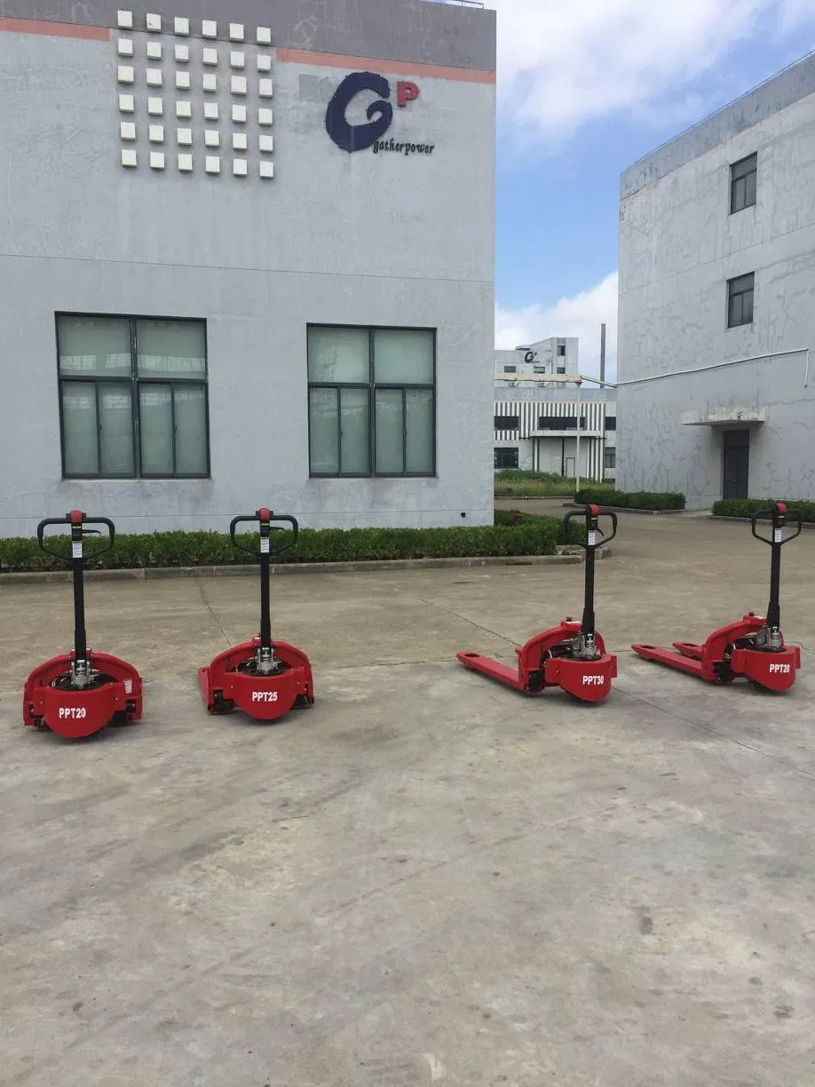 Gp in Shanghai New Product 2t 2.5t Semi-Electric Pallet Truck - Manual Push &amp; Powered Lift for Efficient Warehouse Handling
